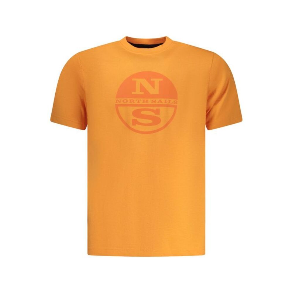 North Sails Arancione Cotton Men's Men's T-Shirt
